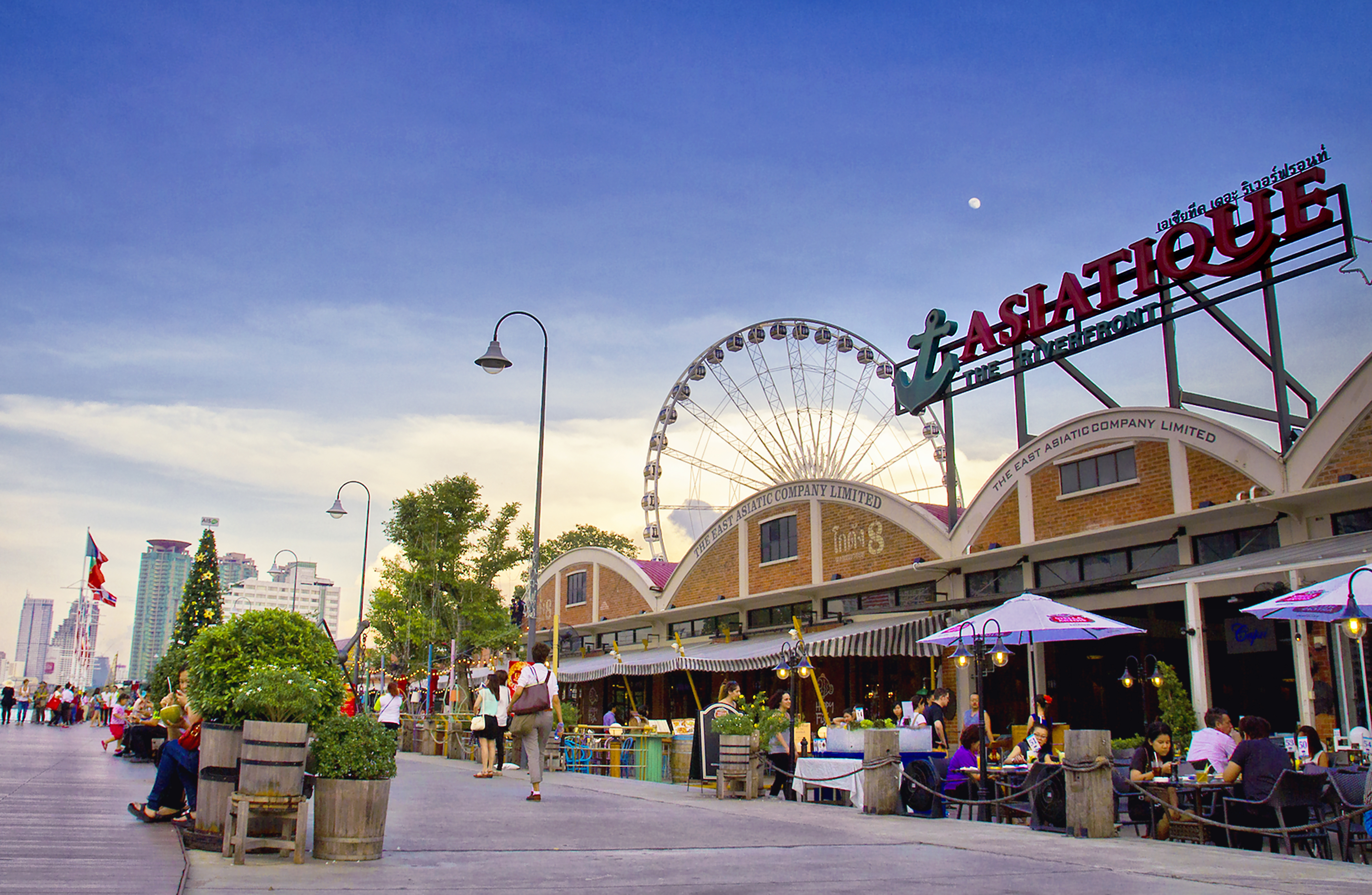 Ночной рынок Asiatique The Riverfront, Бангкок